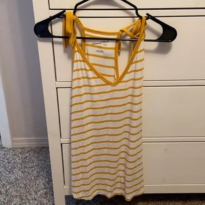 Yellow Striped Tank